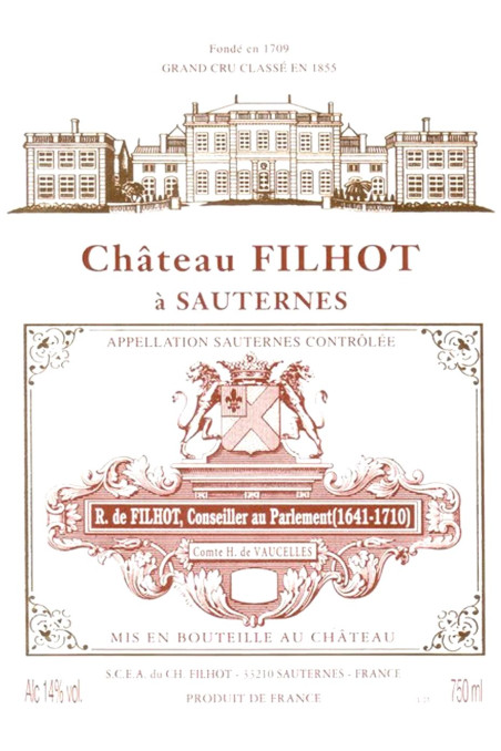 CHÂTEAU FILHOT 1924