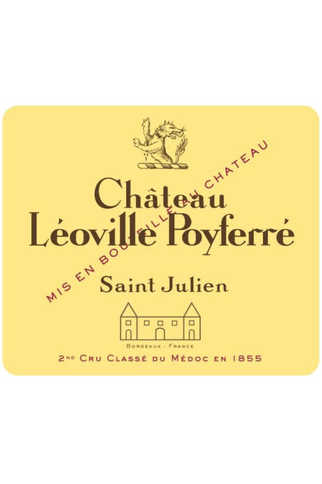 CHÂTEAU LEOVILLE POYFERRE 1961