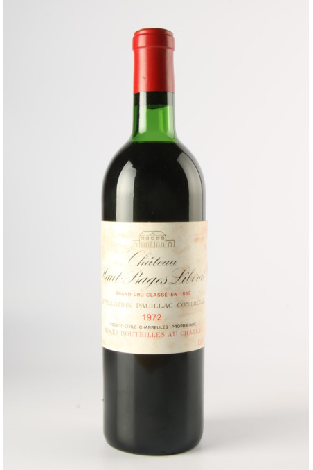 CHÂTEAU HAUT BAGES LIBERAL 1972