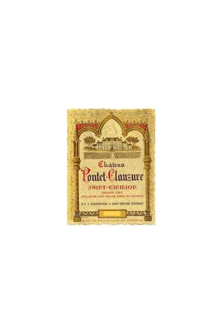 CHÂTEAU PONTET CLAUZURE 1970