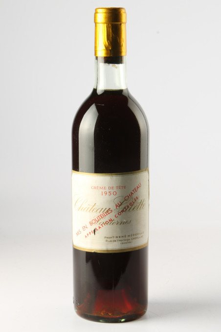 CHÂTEAU GILETTE Crème de Tête 1950