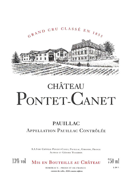 CHÂTEAU PONTET CANET 1955