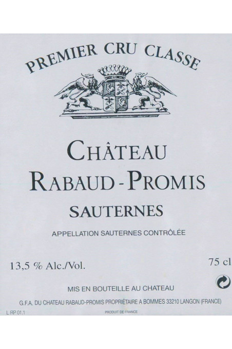CHÂTEAU RABAUD PROMIS 1975