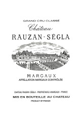 CHÂTEAU RAUZAN SEGLA 1986