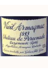 PERCENADE Vieil Armagnac 1893