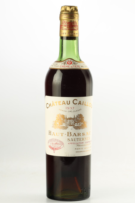 CHÂTEAU CAILLOU Crème de Tête 1937