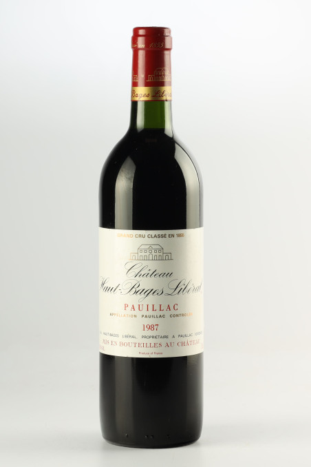 CHÂTEAU HAUT BAGES LIBERAL 1987