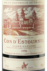 CHÂTEAU COS D’ESTOURNEL 1996