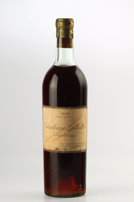 CHÂTEAU GILETTE Crème de tête 1945