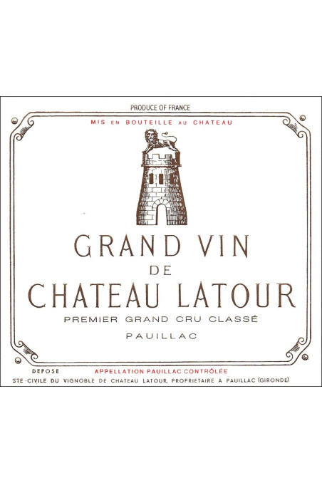 CHÂTEAU LATOUR 1916