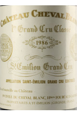 CHÂTEAU CHEVAL BLANC 1986