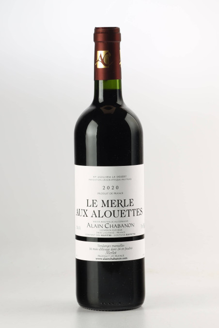 DOMAINE ALAIN CHABANON Le Merle Aux Alouettes 2020