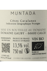 DOMAINE GAUBY Muntada 2023