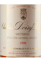 CHÂTEAU DOISY DAENE 1998