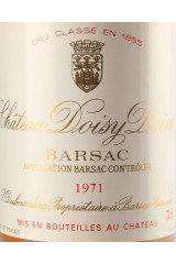 CHÂTEAU DOISY DAENE 1971