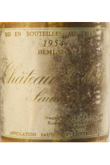 CHÂTEAU GILETTE Demi-sec 1954