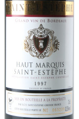 CHÂTEAU HAUT MARQUIS SAINT ESTEPHE 1997