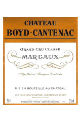 CHÂTEAU BOYD CANTENAC 1989