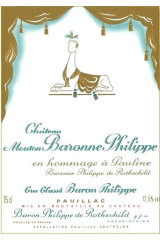 CHÂTEAU MOUTON BARONNE PHILIPPE 1984