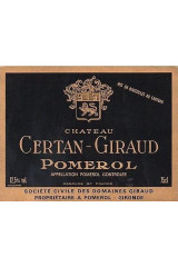 CHÂTEAU CERTAN GIRAUD 1986