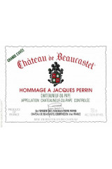 CHÂTEAU DE BEAUCASTEL Hommage à Jacques Perrin 1995