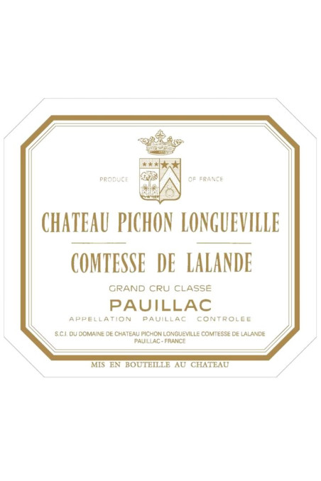 CHÂTEAU PICHON LONGUEVILLE COMTESSE DE LALANDE 1987