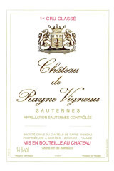 CHÂTEAU DE RAYNE VIGNEAU 1933